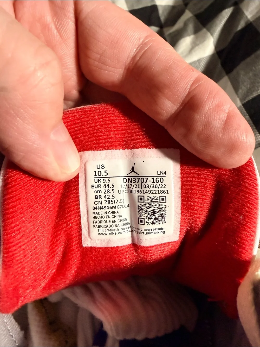 Air Jordan 3 Fire Red